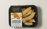 Atlantic Seafoods gluten free haddock goujon product