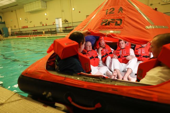 BIM Supporting Safety at Sea - 3- day basic safety training - life raft.jpg