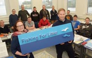 Castletownbere Fishing for litter