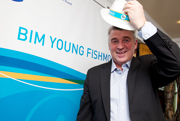 Martin Shanahan tips his Young Fishmonger's hat