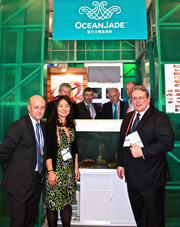 Pictured at the China Fisheries and Seafood Expo, Dalian, China at the launch of Jade Ireland